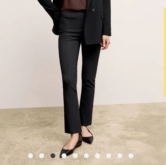 MM Lafleur Pants - M.M. Lafleur The Foster Cigarette Pant PowerStretch In Black 6